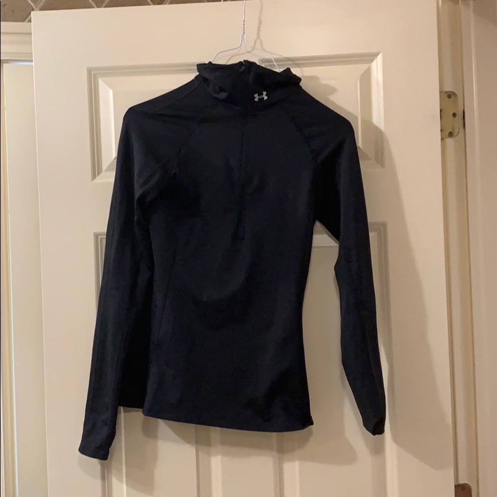 Under armor workout black sweatshirt